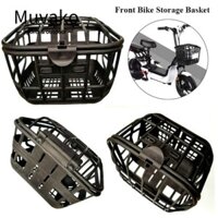 Giá Đựng Hàng Hóa Xe Đạp MUVAKO, Giỏ Xe Đạp Phía Trước Dung Tích Lớn Bền Đẹp, Có Nắp Xe Đạp Xe Đạp Giỏ Chứa Đồ Xe Đạp Leo Núi Phụ Kiện