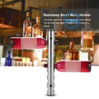Giá Đựng Rượu Bằng Thép Không Gỉ Đa Năng Treo Tường Rượu Kệ Cho Thanh Hộ Gia Đình