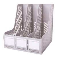 Giá Đựng Tài Liệu 3 Ngăn Để Bàn Deli 9845