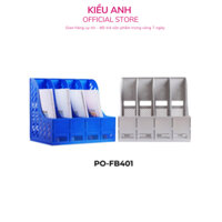 Giá Đựng Tài Liệu PRO OFFICE Làm Bằng Nhựa, Chia Nhiều Ngăn Đựng PO-FB301/FB401/FB402-VPP Kiều Anh