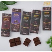 [GIÁ DÙNG THỬ] Bar 20gr Combo MIX các vị Dark & Milk Chocolate Kẹo Socola đen và Socola sữa Figo thanh 20gr ANHND3