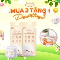 [GIÁ DÙNG THỬ] Tã/Bỉm quần, dán SOMSOMI Công nghệ Hàn Quốc - Siêu mềm mỏng 2mm size NB/S/M/L/XL cho bé từ 6kg - 24kg