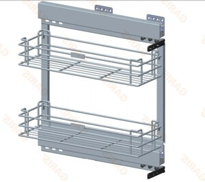 Giá gia vị Garis MK02E.20L/R inox 304