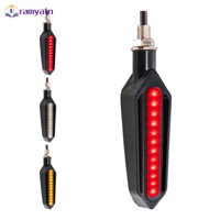 Giá giảm giá 1 Cặp Đèn Báo Rẽ Xe Máy 24 Đèn LED Màu Kép Chảy Tín Hiệu Nhấp Nháy Đèn Chạy Ban Ngày DC12V Đa Năng Cho Xe Đạp Điện