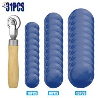 Giá giảm giá 31 Miếng Miếng Dán Lốp 32mm 42mm 58mm Đơn Vị Miếng Dán Lốp Bộ Với Lốp Miếng Dán Con Lăn Cho Ô Tô Xe Tải Xe Đạp Xe Máy Bánh Xe Máy