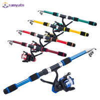 Giá giảm giá Di Động 1.8m Kính Thiên Văn Cần Câu Cá 5.5: 1 Tỷ Lệ Bánh Răng Quay Câu Bộ Có Dây Câu Cá Dụng Cụ Câu Cá