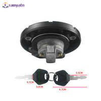 Giá giảm giá Khóa nắp bình xăng nhiên liệu với 2 phím Nắp bình dầu hợp kim nhôm CNC Tương thích cho KL110 KL250 KL650 KLR650 KLX125 KLX250 2001-2014 Thay thế 51049-0047