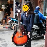 [Giá gốc 3500k] Đàn Guitar Acoustic Epiphone AJ200 Tồn Kho Từ 2022- Tặng Full 12 Phụ Kiện