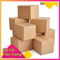 [Giá Gốc] 50 Hộp carton size 8x8x25 loại 3 lớp
