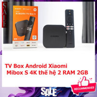 G͎I͎Á͎ ͎G͎Ố͎C͎ ✡️ [ BẢN QUỐC TẾ ] Đầu TV Box Android XM Mibox S 4K thế hệ 2 RAM 2GB / Mi TV Stick 4K RAM 2GB Bluetooth 5