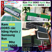 G͎I͎Á͎ ͎G͎Ố͎C͎ ✡️ Ram Laptop DDR5 Hynix / Samsung 8GB Bus 5600MHz PC5-5600B 1.1V Dùng Cho Máy Tính Xách Tay