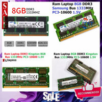 G͎I͎Á͎ ͎G͎Ố͎C͎ ✡️ Ram LAPTOP 8GB DDR3 các hãng Samsung - Kingston Bus 1333Mhz PC3 10600 1.5V Dùng Cho Máy Tính Xách Tay