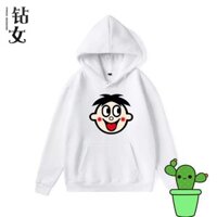 [Giá gốc] Áo nỉ Sweater thu đông hình chú hề ngộ nghĩnh form suông rộng unisex cổ tròn áo hoodie bape