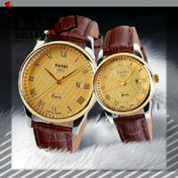 GIÁ GỐC Đồng hồ nam dây da SKMIE , Doanh nhân Đồng hồ thạch anh Thời trang mới