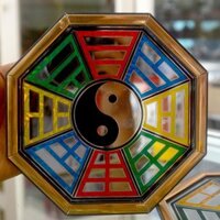 [Giá Gốc] Gương Bát Quái chạm kiếng Phong Thủy Âm Dương