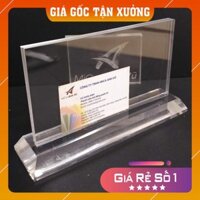 [Giá Gốc Tận Xưởng] Kệ chức danh biển tên mica để bàn 24x12cm