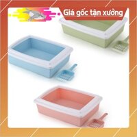 [GIÁ GỐC TẬN XƯỞNG] Khay Nhựa Đựng Cát Vệ Sinh Cho Chó Mèo Hình Chữ Nhật - Mã CKVS03