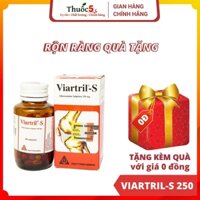 [GIÁ GỐC] Viartril-S 250 mg Rottapharm của ITALYA  bổ khớp, bôi trơn khớp gối - lọ 80 viên