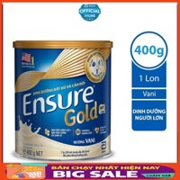 [Giá Gốc]Sữa bột Ensure Gold Abbott (HMB) 400g