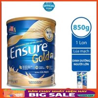 [Giá Gốc]Sữa bột Ensure Gold Lúa mạch (HMB) 850g