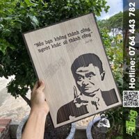 [Giá Hấp Dẫn] Tranh Slogan truyền cảm hứng "Jack Ma" TBIG042