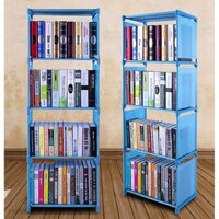 [GIÁ HỜI] Kệ Sách Lắp Ghép 5 Tầng 4 Ngăn, Kệ Để Đồ Đa Năng Tiện Ích