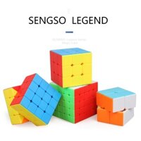 [GIÁ HỢP LÝ]  Combo Hộp 4 Rubik SENGSO LEGEND 2x2 3x3 4x4 5x5 Xoay trơn mượt,  - BUNNY