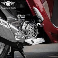 [Giá Hủy Diệt] - 3795 Ốp Quạt Gió Xe Vision 2021 - 2025 Xi Inox, Mạ Crom