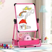 [GIÁ HỦY DIỆT] BẢNG VIẾT VẼ 2 MẶT FLIPCHART 1 MẶT BẢNG TRẮNG MECA VIẾT BÚT DẠ, 1 MẶT BẢNG XANH VIETS PHẤN, XOAY LẬT 360