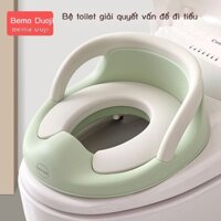 (Giá Hủy Diệt) Bệ ngồi vệ sinh cho bé cỡ lớn, bé gái, bé tập đi, bé trai, đệm, nắp bô, thang, bồn c