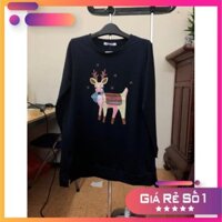 (Giá huỷ diệt) Bộ đồ bầu hươu xanh dễ thương mã BD215