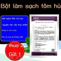 (Giá Hủy Diệt) Bột rửa tôm, bột tôm càng, bột làm sạch tôm hùm thương mại, enzyme loại bỏ rỉ sét si