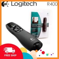[Giá Hủy Diệt] 👉Bút trình chiếu - Bút chỉ slide Logitech R400 chính hãng