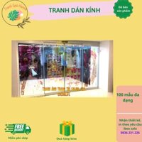 🤜GIÁ HỦY DIỆT🤛 COMBO 2 TRANH DÁN CỬA KÍNH TRANG TRÍ PHUN XĂM THẢM MỸ CHẤT LƯỢNG CAO (CÓ ẢNH THẬT SP) SP11