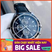 [GIÁ HỦY DIỆT] Đồng hồ nam CASIO Edifice EFR-526L-1AVUDF dây da - mặt đen Chính Hãng giá rẻ