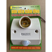 [GIÁ HỦY DIỆT] ĐUÔI ĐÈN CẢM ỨNG HỒNG NGOẠI - DECOM