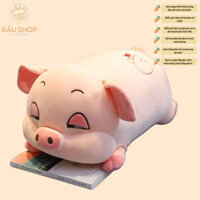 [Giá Hủy Diệt] Gấu bông ❤️ HEO mắt híp phê cần ❤️ phiên bản mới bông siêu mềm mịn FREESHIP FREE GÓI QUÀ