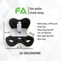 (Giá huỷ diệt) Ghế Công Thái Học Chính Hãng FA Ergonomic- Thiết Kế Chống Gù Hiệu Quả, Ghế Chỉnh Dáng Cao Cấp - Màu Đen