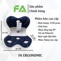 (Giá huỷ diệt) Ghế Công Thái Học Chính Hãng FA Ergonomic- Thiết Kế Chống Gù Hiệu Quả, Ghế Chỉnh Dáng Cao Cấp - Xanh Navy