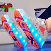 (Giá Hủy Diệt) Giày trẻ em Heelys bốn bánh giày cao gót biến dạng dành cho bé trai giày trượt hai b