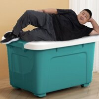 (Giá Hủy Diệt) Hộp đựng quần áo bằng nhựa hộ gia đình hộp đựng đồ chơi dung tích lớn hộp cực lớn hộ