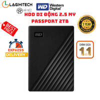 (Giá hủy diệt) [LAGIHITECH] Ổ cứng di động HDD 2.5 inch Western Digital My Passport 1TB 2TB 4TB 5TB