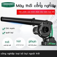 (Giá Hủy Diệt) Máy thổi mini pin lithium máy sấy tóc có thể sạc lại máy thổi bồ hóng công nghiệp ô