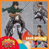 🔔GIÁ HỦY DIỆT🔔 Mô Hình Eren Yeager Attack on Titan Figma 207 Full Box Phụ Kiện