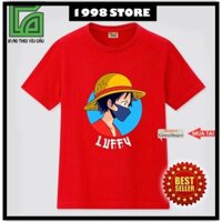 (GIÁ HỦY DIÊT) (NEW) Áo Thun One Piece Luffy 3 Màu Vải Cotton Thái S192