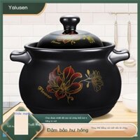 (Giá Hủy Diệt) Nồi Hầm Soong Nồi Canh Công Suất Lớn Hộ Gia Đình Bếp Gas Điện Bếp Gốm Y Học Lớn Nồi