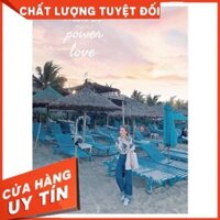 [Giá Hủy Diệt] Quần Bò Suông Ống Rộng Gập Gấu Siêu Hót LN09