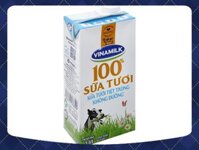 [Giá hủy diệt] Sữa tươi không đường Vinamilk 100% Sữa Tươi hộp 1 lít