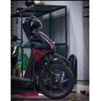 [Giá hủy diệt] Tem rời Vision 2018 xe đen mẫu lửa đỏ siêu ngầu - hot 2023 Cao Cấp