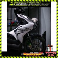 [Giá hủy diệt] Tem rời AirBlade AB 150 2020 xe bạc - mẫu sọc xám đen đơn giản [TXC]